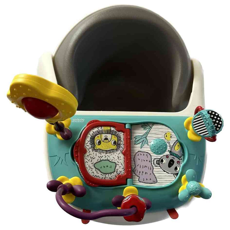 Mamas-&-Papas-Baby-Snug-&-Activity-Tray-Soft-Grey-with-Aqua-Green-2