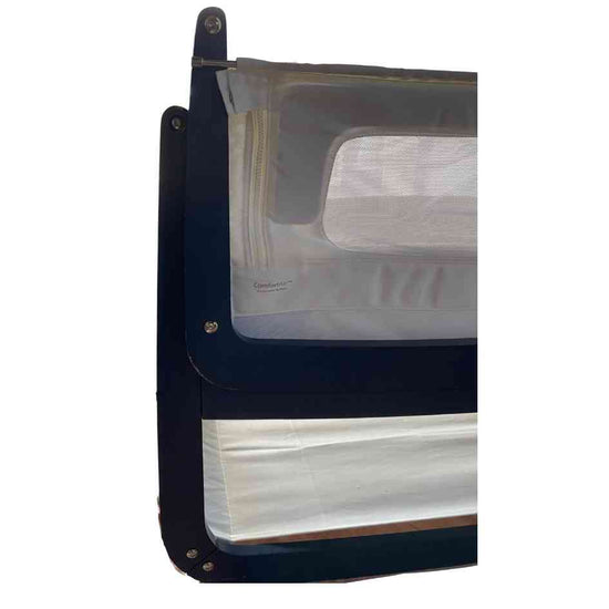 Snuz-SnuzPod-4-Wooden-Bedside-Crib-Navy-4